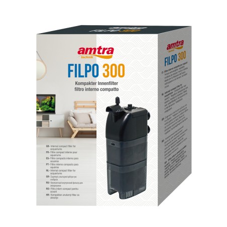 Nayeco Filtro Interior Filpo 300 L Filtro Compacto Sumergible y Multiusos para Acuarios y Terrarios Nayeco Filtro Interior Filpo 300 L Filtro Compacto Sumergible y Multiusos para Acuarios y Terrarios