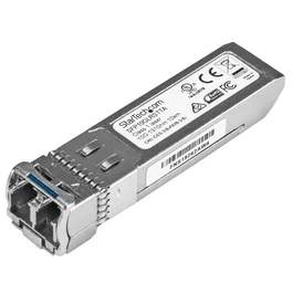 StarTech.com Módulo Transceptor SFP+ SFP10GLRSTTA 10 GbE LR 10 km Compatible con Cisco SFP-10G-LR 1310 nm LC Monomodo Hot-Swap