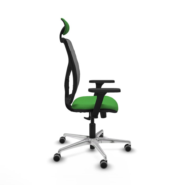 PIQUERAS Y CRESPO Silla de oficina Motilla con mecanismo Sincro, Verde y Gris PIQUERAS Y CRESPO Silla de oficina Motilla con mecanismo Sincro, Verde y Gris