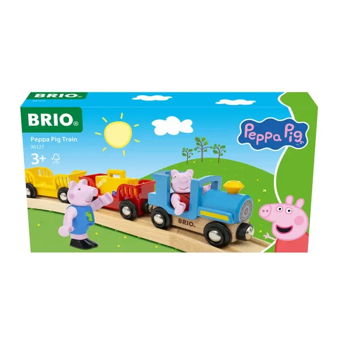BRIO Tren de Peppa Pig 36127 | BRIO World - Tren de Juguete para Niños a partir de 3 Años BRIO Tren de Peppa Pig 36127 | BRIO World - Tren de Juguete para Niños a partir de 3 Años