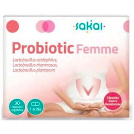SAKAI Probiotic Femme 30 Cápsulas