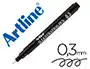Artline Rotulador Calibrado Micrométrico Negro EK-283ILN Punta Poliacetal 0,3mm para Ilustración