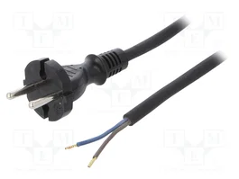 PLASTROL Cable de Alimentación H07RN-F 2x1mm2 4m