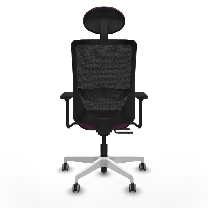 PIQUERAS Y CRESPO Silla de oficina Zulema con mecanismo Sincro/Traslack, Morado y Negro PIQUERAS Y CRESPO Silla de oficina Zulema con mecanismo Sincro/Traslack, Morado y Negro
