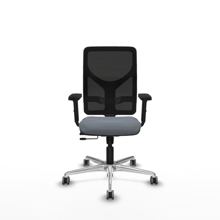PIQUERAS Y CRESPO Silla de oficina Motilla Gris y Negro PIQUERAS Y CRESPO Silla de oficina Motilla Gris y Negro