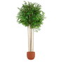 DKD Home Decor Árbol de Bambú Artificial Verde 80x80x180 cm