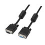 Aisens Cable VGA A113-0078 Negro 1,8m (Macho a Hembra)
