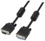 Aisens Cable VGA A113-0078 Negro 1,8m (Macho a Hembra)