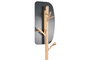 DKD Home Decor Perchero Blanco Natural Madera Metal 33x33x185 cm