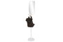 DKD Home Decor Perchero Blanco Natural Madera Metal 33x33x185 cm