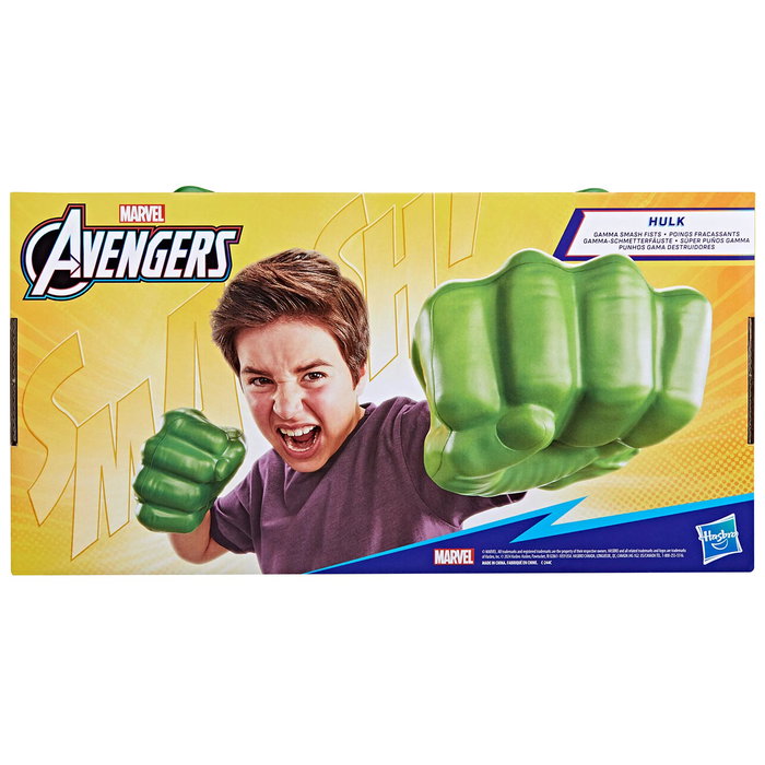 Hasbro Marvel Avengers Puños Gamma de Hulk F9332 - Juguete de rol +5 años
