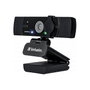 Verbatim Webcam Ultra HD 4K con Autofokus y Micrófono Dual 49580