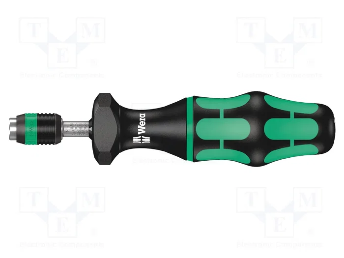 WERA Destornillador Dinamométrico Kraftform - 7400 0,9÷1,5Nm 142mm WERA Destornillador Dinamométrico Kraftform - 7400 0,9÷1,5Nm 142mm