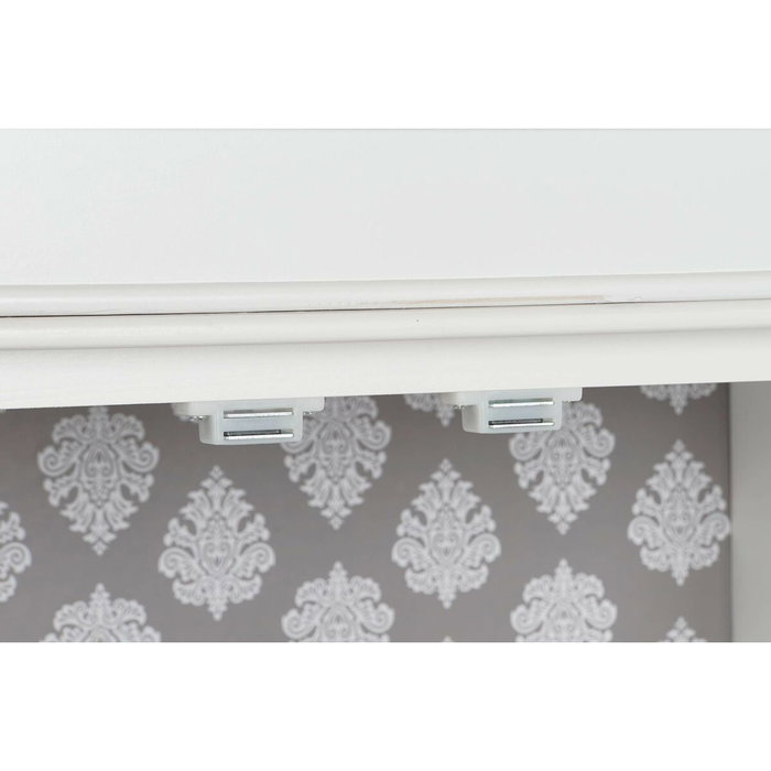 DKD Home Decor Buffet Abeto y Cristal Blanco