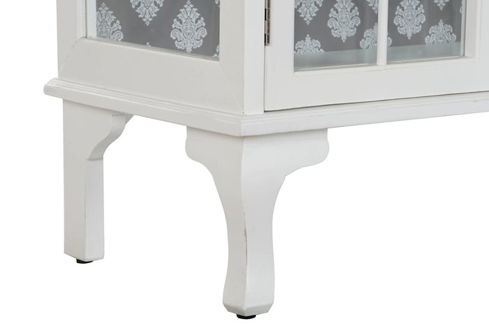 DKD Home Decor Buffet Tradicional Blanco 142.5 x 40.5 x 101.5 cm