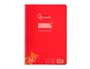 Liderpapel Cuaderno Espiral A4 Pautaguía Cuadro 3mm Rojo