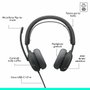 Logitech Zone Wireless 2 ES Business Headset Grafito