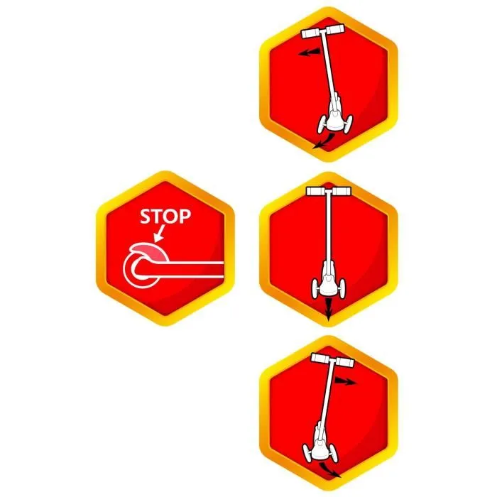 Paw Patrol Patinete infantil de 3 ruedas con dirección PA450045