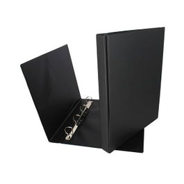 Grafoplas Carpeta de PVC 4 anillas 25mm folio negro