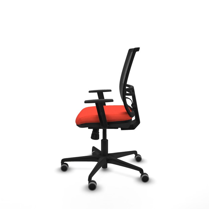 PIQUERAS Y CRESPO Silla de oficina Yunquera Naranja oscuro/Negro PIQUERAS Y CRESPO Silla de oficina Yunquera Naranja oscuro/Negro