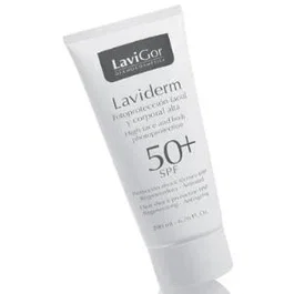 LAVIGOR Laviderm Spf 50 200ml Crema Solar Facial y Corporal con Fotoprotección Muy Alta