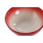 DKD Home Decor Bol de Gres Fresa Rojo