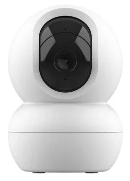 Trust IPCAM-2800 Cámara de Seguridad IP Interior WiFi PTZ 3MP con Visión Nocturna 8m, Montaje en Pared/Escritorio, Formato Almohadilla