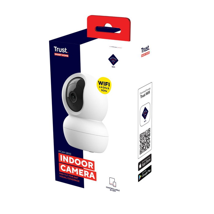 Trust IPCAM-2800 Cámara de Seguridad IP PTZ WiFi