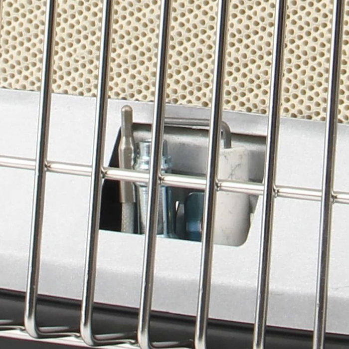 Com Gas Estufa de gas portátil infrarrojos con analizador de atmósfera (ODS) Ref: 73900, 90900, 90903 Uso Exterior 1.72 kW