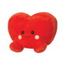 PALM PALS Peluche Corazón Suave 13 cm - Muñeco de Peluche Pequeño con Forma de Corazón