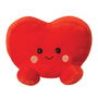 PALM PALS Peluche Corazón Suave 13 cm - Muñeco de Peluche Pequeño con Forma de Corazón