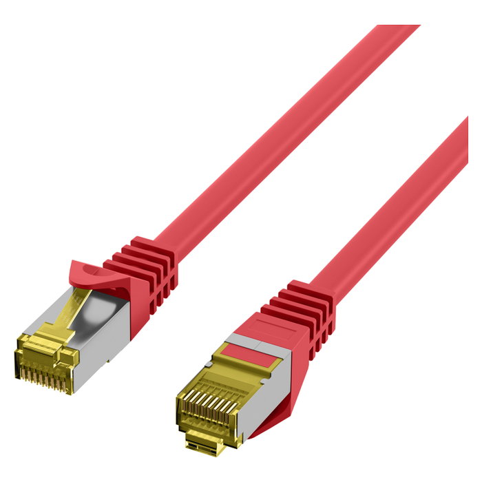 EFB Elektronik Patchkabel Cat6a S/FTP Rojo 0,15 m