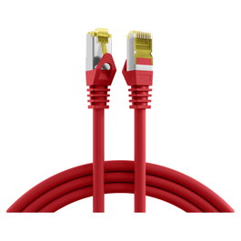EFB Elektronik Patchkabel Cat6a S/FTP Rojo 0,15 m