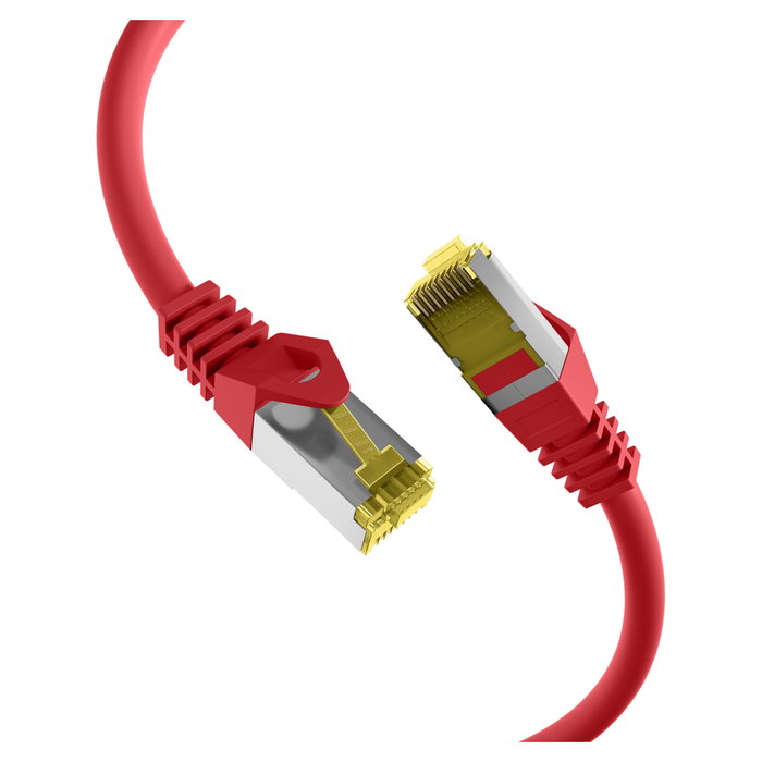EFB Elektronik Patchkabel Cat6a S/FTP Rojo 0,15 m