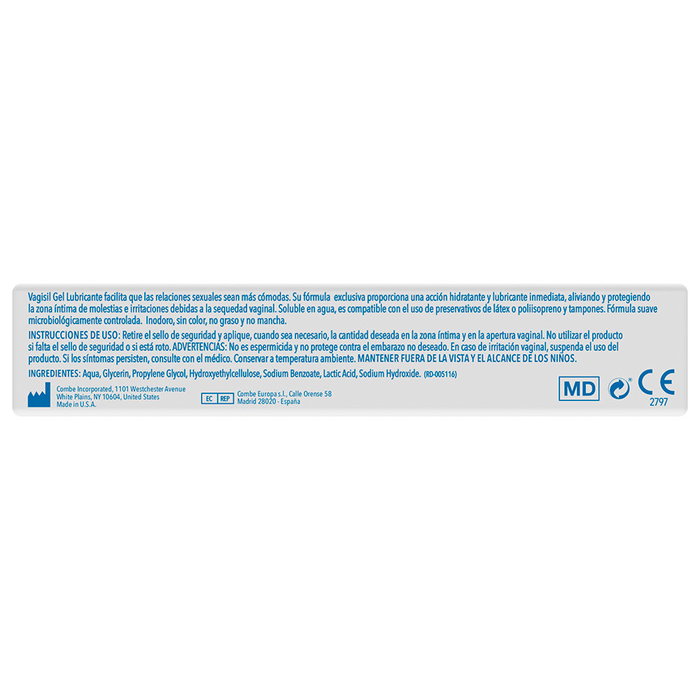 Lubricante Vagisil Vagisil 50 ml