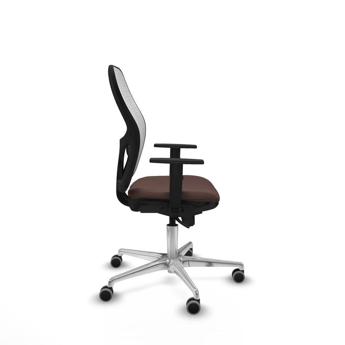 PIQUERAS Y CRESPO Silla de oficina Jorquera Marrón/Blanco