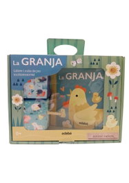 EDEBE LA GRANJA. Llibre i cubs de joc multisensorial