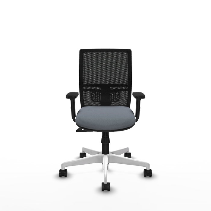 PIQUERAS Y CRESPO Silla de oficina Yunquera con Mecanismo Sincro, Gris y Negro PIQUERAS Y CRESPO Silla de oficina Yunquera con Mecanismo Sincro, Gris y Negro