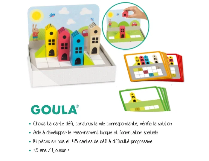 Goula Juego didactico Logic City