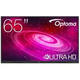 Optoma Creative Touch Serie 1 1651RK - Pantalla Interactiva Digital 4K 65" Táctil de 40 Puntos con Android 14, 8GB RAM, 64GB, Zero Bonded para Aula - Modelo Base
