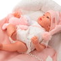 Muñecas Arias Muñeca Reborn 40cm Ariel Con Peluche 98191 Arias Bebé Realista Juguete Infantil +3 Años