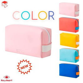 Roymart Neceser De Mano Colección Colors Love - 5 Colores Surtidos: Rosa, Amarillo, Naranja, Celeste, Azul