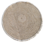 DKD Home Decor Alfombra Balines Marron Claro 120x120 cm 2 Unidades