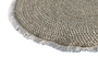 DKD Home Decor Alfombra Balines Marron Claro 120x120 cm 2 Unidades