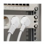 LogiLink PDU de 19 pulgadas 9er Steckdosenleiste Gris claro