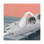 LogiLink PDU de 19 pulgadas 9er Steckdosenleiste Gris claro