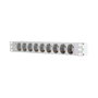 LogiLink PDU de 19 pulgadas 9er Steckdosenleiste Gris claro