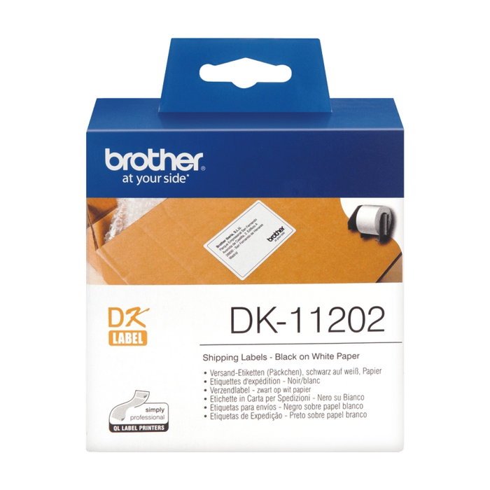 Brother DK-11202 Etiquetas de Envío 62x100mm (300 unidades)