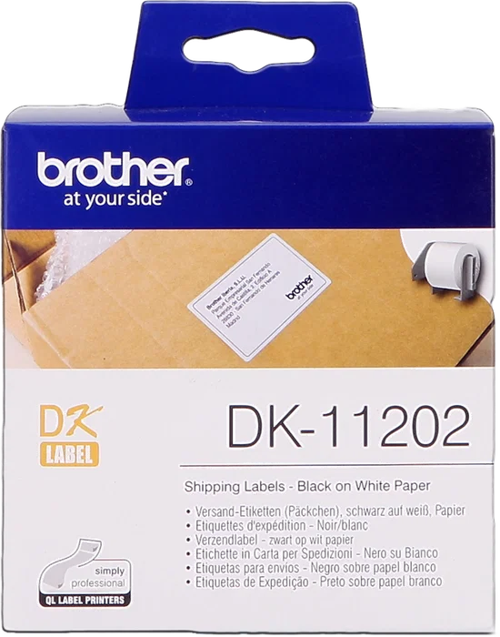 Brother DK-11202 Etiquetas de Envío 62x100mm Blanco