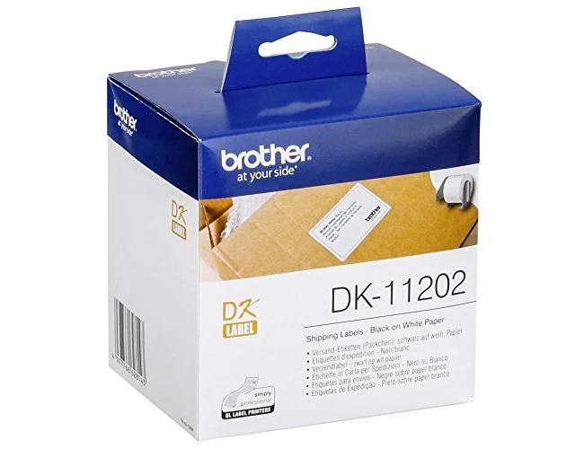 Brother DK-11202 Etiquetas de Envío 62x100mm (300 unidades)